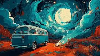 Psychedelic Desert Rock for Celestial Exploration | Ambient & Space Chillout Mix