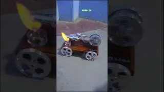 Heat engine car