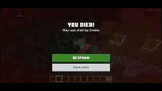 Minecraft game Zombie attack #minecraft #game 
