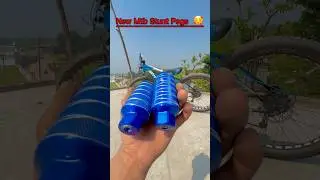 New Mtb Stunt Pegs #installation ￼#shorts #yutubeshorts #cycling