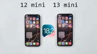iOS 18.2 | iPhone 12 mini vs iPhone 13 mini Speed Test