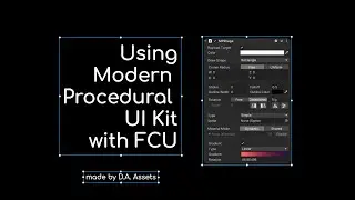 Using Modern Procedural UI Kit with Figma Converter for Unity
