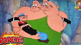 Popeye vs Sindbad the Sailor 💪⚔️ Classic Cartoon Battle | Legendary Cartoon👑