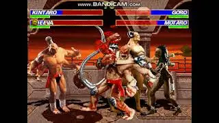 CHOQUE DE TITANES |GORO Y MOTARO VS KINTARO Y SHEEVA | mortal kombat project,  mkp 4.1