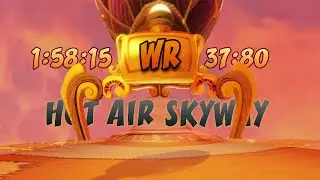 (WRs) CTR NF : Hot Air Skyway 1:58:15 + 37:80 lap