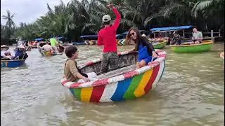 Coconut forest Vietnam trip Dancing challenge 