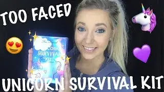 TOO FACED UNICORN SURVIVAL KIT ~ FIRST IMPRESSIONS | Meghan Amanda