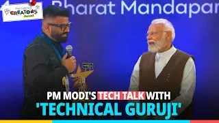 Do not miss! PM Modi talks about democratising tech with @TechnicalGuruji Gaurav Chaudhary