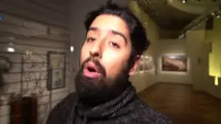 Abdel en vrai au Musée de l'histoire de l'immigration