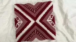 elastisches 3-Nadel-Abkettens - Dublin Kissen - LANGYARNS Advents KAL