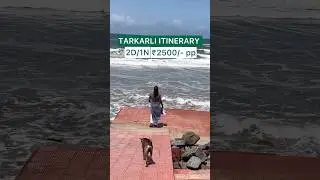 Tarkarli itinerary for 2D/1N #tarkarli #ytshorts #youtubeshorts #ytshortsindia