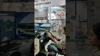 Simulator Training #drivingschool #simulator #simulation #nashik #drivingsimulator #car #trending