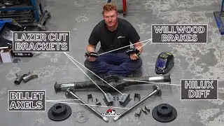 Ultimate 1000HP Hilux Diff Conversion for E-Chassis ae86/ ke70 | Part 1!