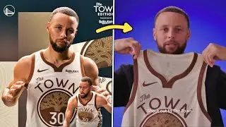 The Warriors Unveiled their new Town Edition Jersey + Players Reaction to the New Jerseys