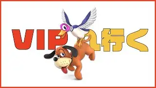 ワンちゃんと鳥ちゃんをVIPへ part3【スマブラSP】