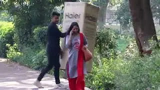 Epic Box Wrapping Prank on Girls   Best Prank 2020