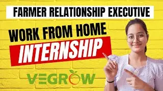 VEGROW | Work From Home Agriculture Internship For Agriculture Students | 2024 | Agrihunars