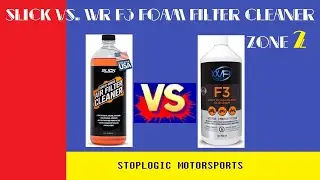 Очиститель фильтров Slick против WR F3