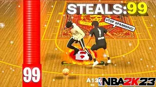 99 STEAL RATING TURNED MY 