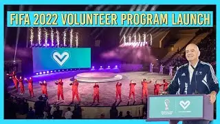 FIFA Volunteer Program Launch | #WorldCup2022 #Qatar2022 #FIFAVolunteer #Football