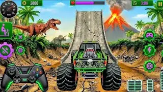 🚨 MONSTER TRUCK STUNT GONE WRONG? | EXTREME RAMP GAMEPLAY 💥 @RideUpSG 