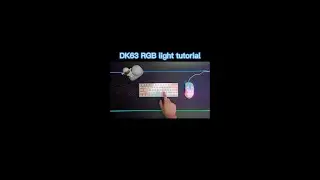 Adjust Mechanical Keyboard RGB Light#shorts