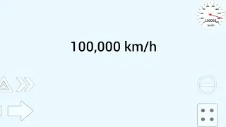 Simple Car Crash Physics Simulator: Car reaches 100,000 km/h!!!!!!!!!