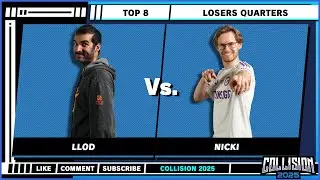 Collision 2025 &mdash; Ллод (Peach) против Ники (Ice Climbers) &mdash; Топ-8 &mdash; Кварталы проигравших &mdash; SSBM