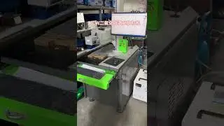 100W CO2 cutting on acrylic sheet, so fast so good😄👍 #lasermarkingmachine #co2laser #laserengraving