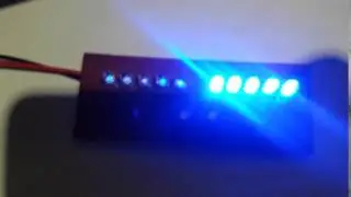Flashing Light for Dummy Alarm Siren Bell Box Security Devices 10 Blue LEDs