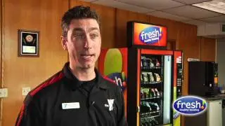 Local YMCA Loves their New Fresh Healthy Vending Machine