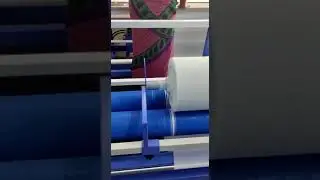 Fabric inspection machine 340 cm for double width checking- VIBARNT beams