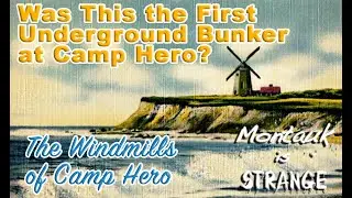 The Windmill House of Camp Hero and the Original Underground facility at #CampHero #montauk