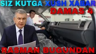 TOSHKENTDA DAMAS 3 KELDI KANFOR XOLATDA 9 ORINDIQ 11 ORINDIQ 16 ORINDIQLI
