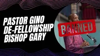 Pastor Gino Disfellowship His Minister Gary Robinson from First Church Jamaica | Apostle LC Mathis