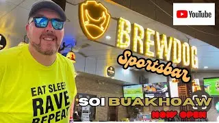 The BrewDog sports bar Pattaya.