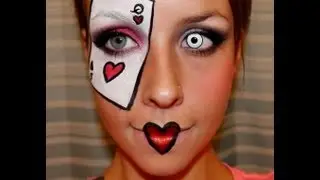 Halloween Series 2012 : Queen of Hearts makeup tutorial