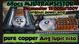 Pinaka Halimaw Power amp ni Joson 2500WX2 RMS 😱SUN3.0 BATTLE AMPLIFIER Ang lupit nito