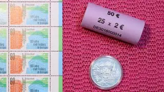 900 years Freiburg 20 Euro Silver Coin 2020 Germany