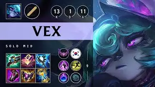 Vex Mid vs Orianna - KR Master Patch 25.12