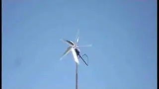 WindyNation's TurboTorque Wind Generator Blades In Action! -- Wind Turbine