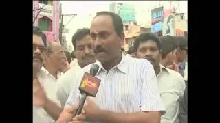 Rajamandry: YSRCP Leaders protest on Chnadrababu corruption