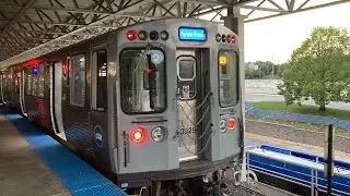 CTA Blue Line Ride From Clark/Lake To Forest Park 3200 Series 3329 @erinmishkinjr01