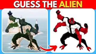 Can You Guess The Hidden Ben 10 Alien By Illusion? | Ben 10 Quiz 👽