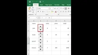how to add spin button in excel sheet