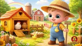🔢🐥 Counting Baby Chicks 1&ndash;10 | Fun Numbers Song for Kids 🎵 🌈