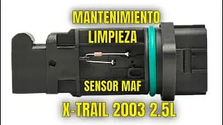 MAF SENSOR MAINTENANCE X-TRAIL 2003 2.5L