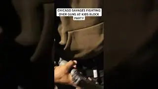 CHICAGO SAVAGES fight over guns in front of kids at block party