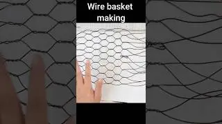 WIRE BASKET MAKING - Crafty Loulu - #shorts