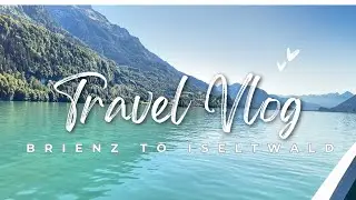 Most Beautiful Boat Ride in Switzerland 🇨🇭| Brienz to Iseltwald by Ship | Hidden Gem of Lake Brienz!